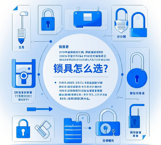 鎖具品牌怎么選？4步避開劣質(zhì)產(chǎn)品陷阱