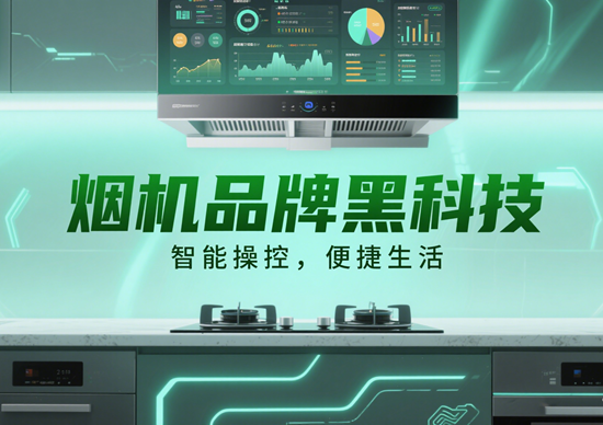 煙機品牌黑科技：智能聯動油煙機全揭秘