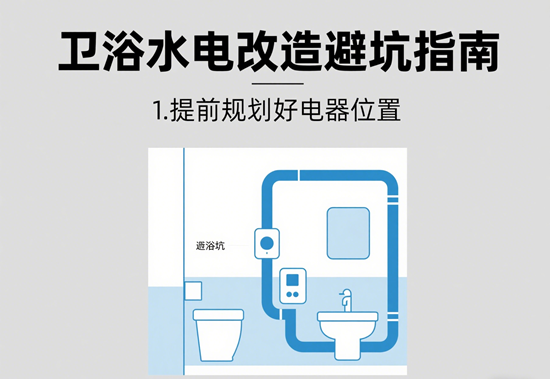 衛(wèi)浴品牌安裝注意事項：水電改造避坑指南