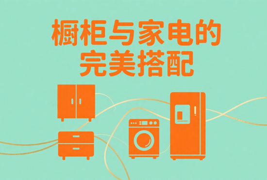 櫥柜與家電的完美搭配：打造高效實用的廚房